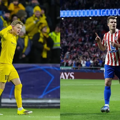 D’échecs à Gand à héros en Ligue des champions, les drôles de trajectoires de Sorloth et Hauge