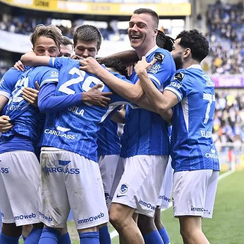 Pro League : Genk fait un grand pas dans la course aux PO1 en battant La Gantoise (3-0)