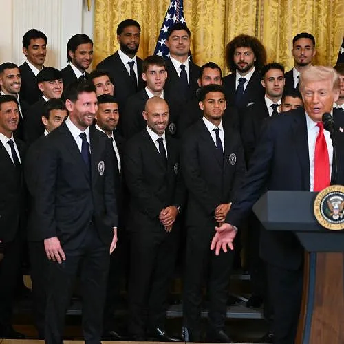 Lionel Messi et l’Inter Miami reçus par Donald Trump à la Maison Blanche