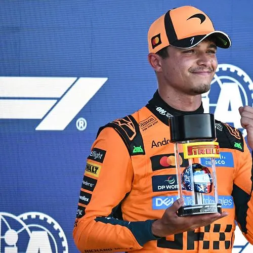 F1 : Lando Norris remporte la course sprint de Miami devant son coéquipier Oscar Piastri