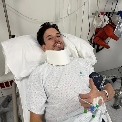 GP de Catalogne : Alex Marquez souffre de fractures à la clavicule droite et d’une vertèbre cervicale après sa violente chute