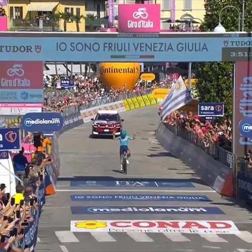 Giro 2026 : Victoire en solitaire de l’Italien Alberto Bettiol, Jasper Stuyven 3e