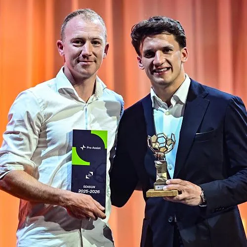 Christos Tzolis est le Joueur de la saison 2025/2026 de Pro League !