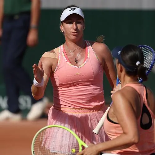Roland-Garros : Magali Kempen rejoint les quarts de finale du double !