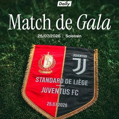 Le Standard affrontera la Juventus à Sclessin : voici tous les détails et comment gagner des places