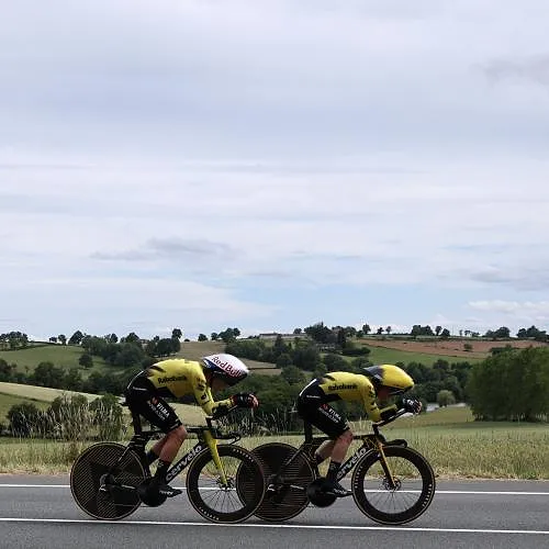 « C’est décevant » : Wout van Aert peu en forme sur le contre-la-montre au Tour Auvergne-Rhône-Alpes