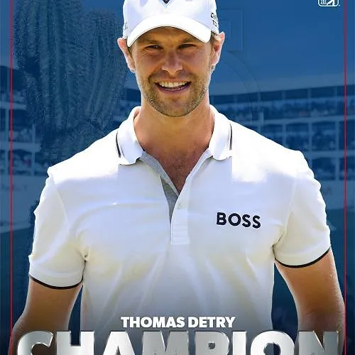 Thomas Detry schrijft geschiedenis: hij wordt de eerste Belg die een titel wint op de PGA Tour!