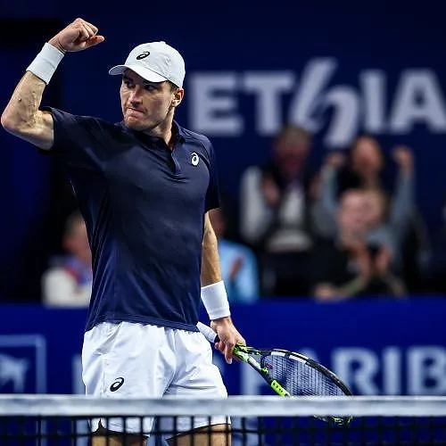 European Open: Raphael Collignon heeft eerste ATP-kwartfinale beet