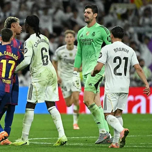 « We zien elkaar buiten »: Thibaut Courtois in het midden van de rel met Lamine Yamal na de Clásico! (video)