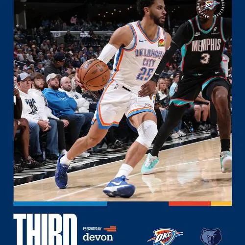 Weer een wedstrijd met meer dan 20 punten: Ajay Mitchell, de revelatie van het NBA-seizoen?