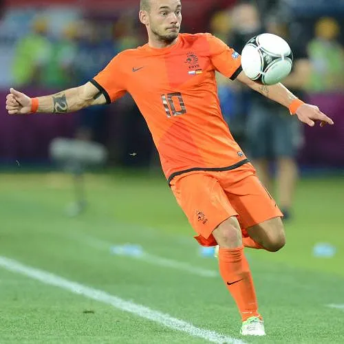 Voor Wesley Sneijder hoort Engeland niet bij de vier favorieten voor het WK!