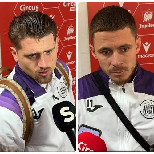 Thorgan Hazard en Adriano Bertaccini tonen hun steun voor Besnik Hasi