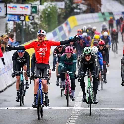 Parijs-Nice : Godon wint fel ingekorte koninginnenrit, Vingegaard blijft leider