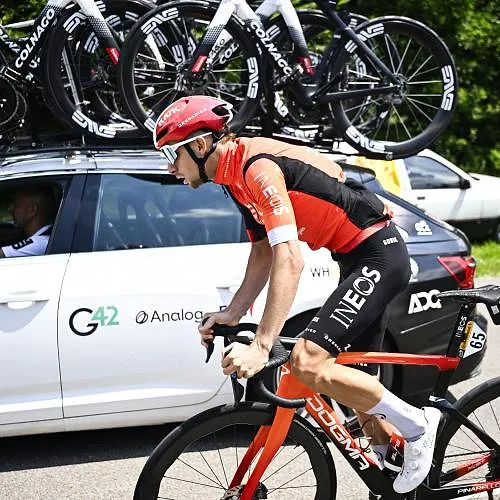 Internationale Wielerweek Coppi-Bartali : Axel Laurance wint openingsetappe naar Barolo