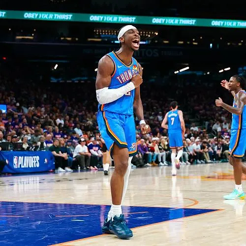 OKC en Ajay Mitchell kloppen de Suns opnieuw en leiden hun reeks met 3-0