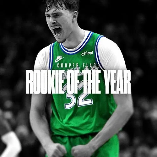 NBA : Cooper Flagg uitgeroepen tot Rookie van het Jaar