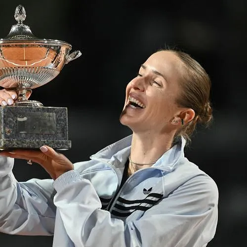 WTA Rome - Elina Svitolina pakt derde eindzege in Rome