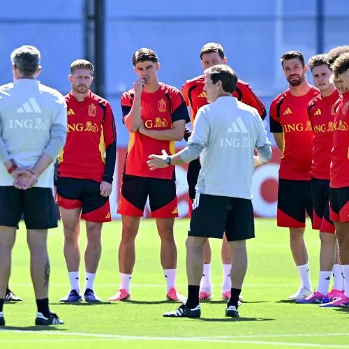 WK 2026 : 25 Rode Duivels op laatste training voor Egypte