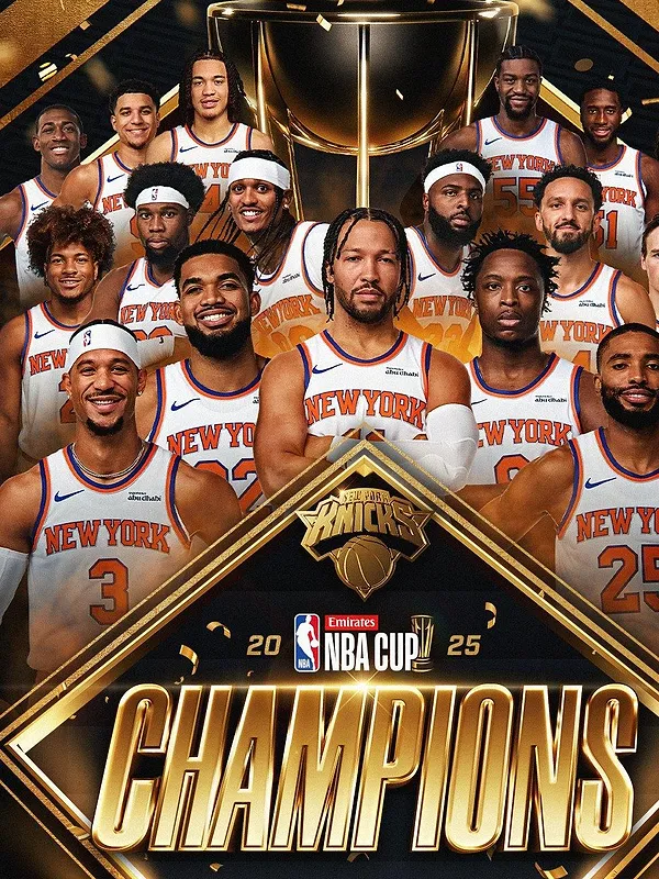 Un titre pour New York : les Knicks remportent la NBA Cup contre les Spurs ! (vidéo)