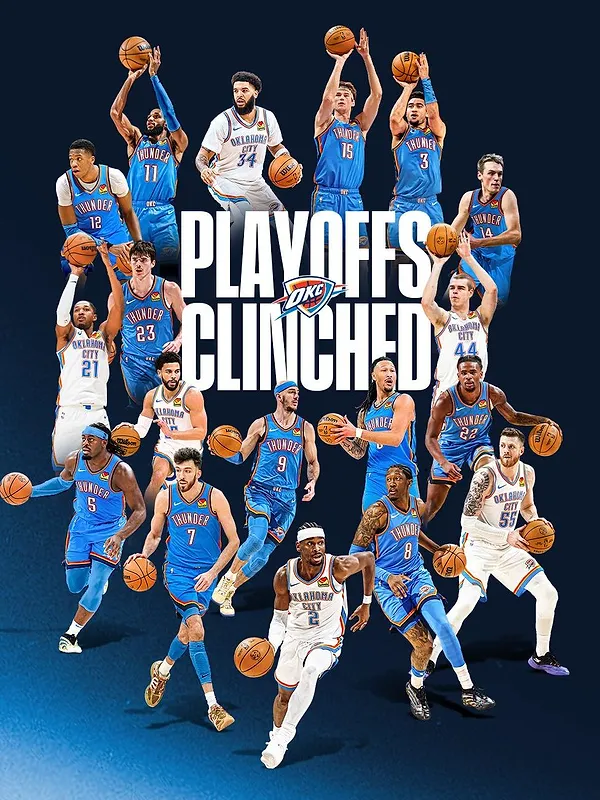 NBA : le Thunder, avec Ajay Mitchell, première équipe qualifiée pour les playoffs !