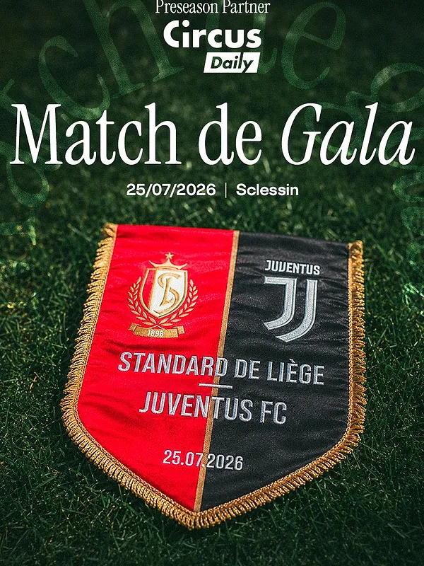 Le Standard affrontera la Juventus à Sclessin : voici tous les détails et comment gagner des places