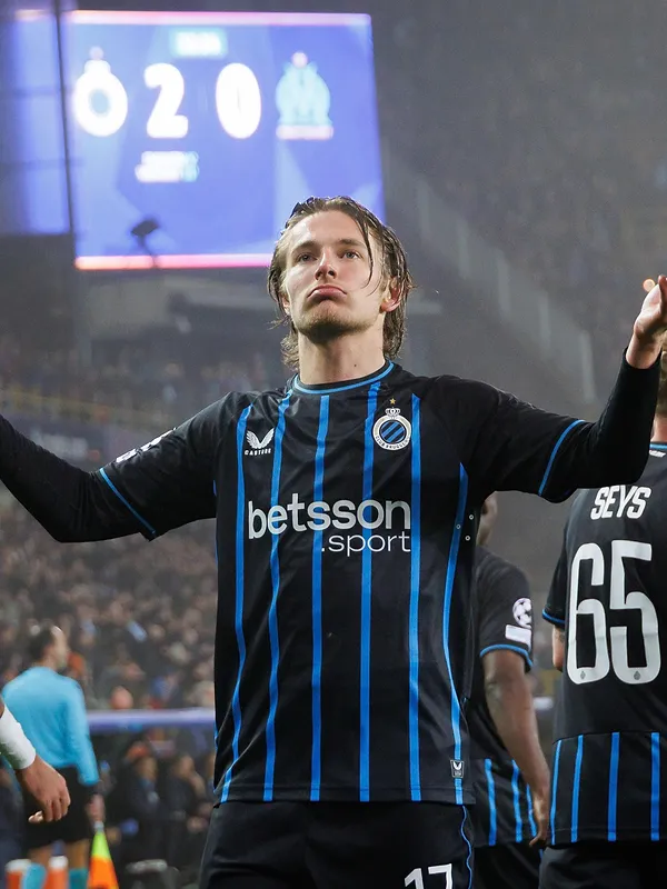 Club Brugge verslaat Marseille en plaatst zich voor de barrages van de Champions League
