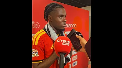 Roméo Lavia « fier de sa première titularisation après si longtemps. »