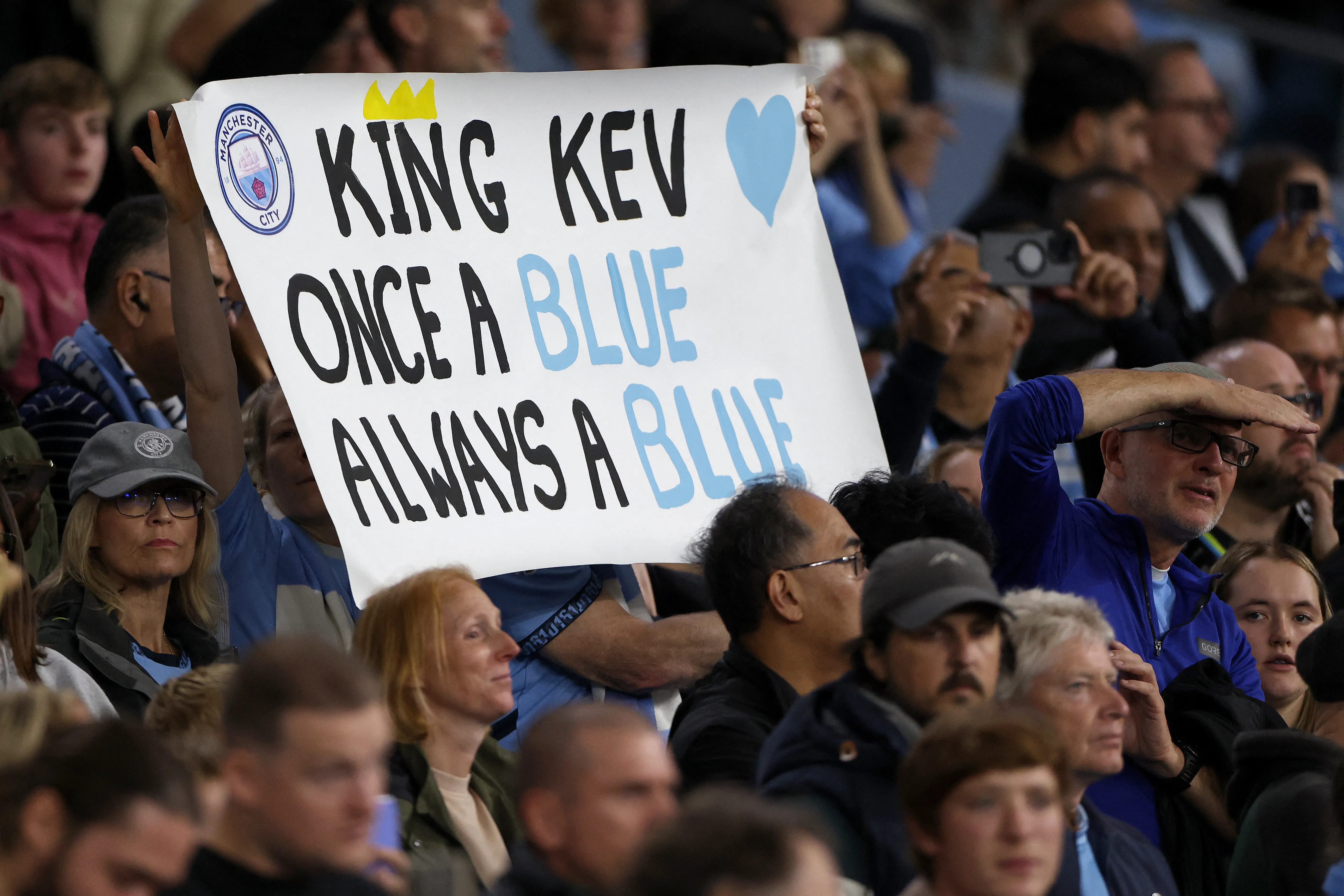 « J’étais triste » : malgré un bel accueil, le retour de De Bruyne à City ne s’est pas passé comme prévu - Belga - Tom Oliver
