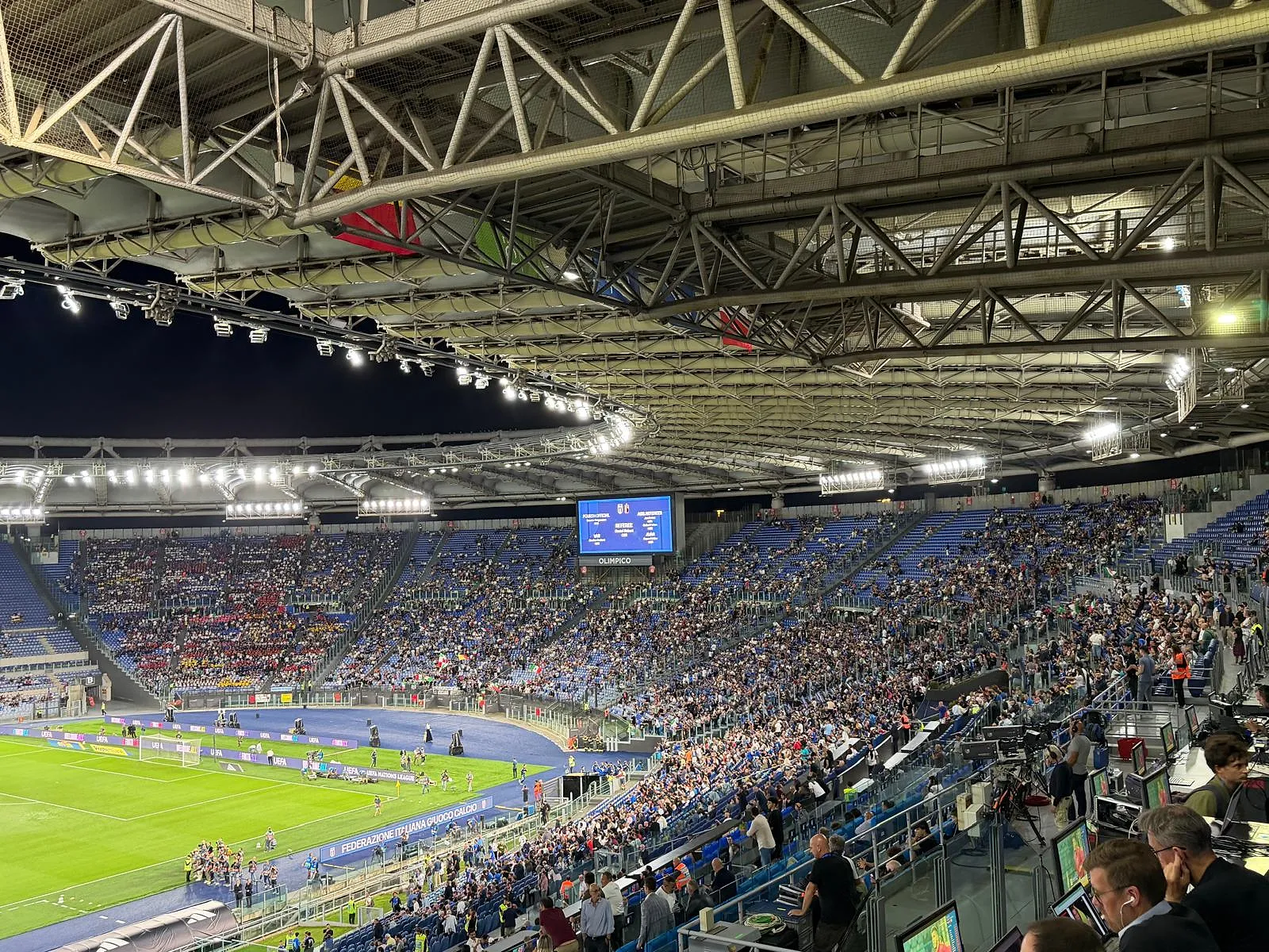 Des tribunes clairsemées au Stadio Olimpico : Italie-Belgique n’attire pas les foules - Samuel Guadi