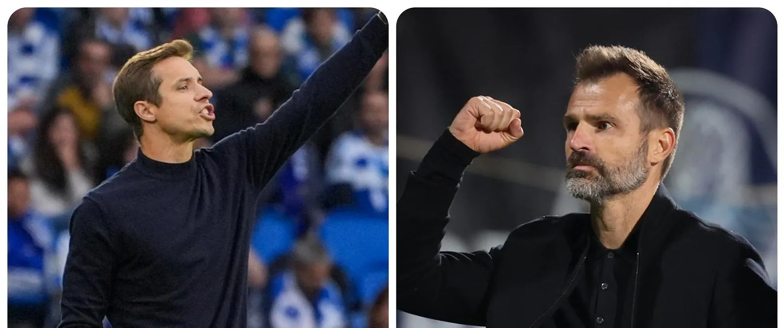 Deux coachs passionnés.