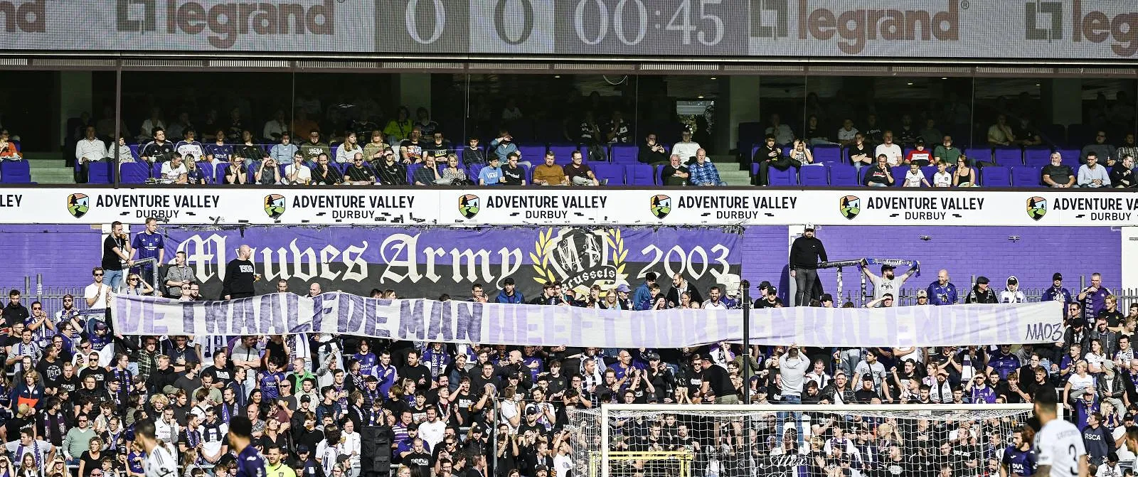 Un choix posé par la Mauves Army.