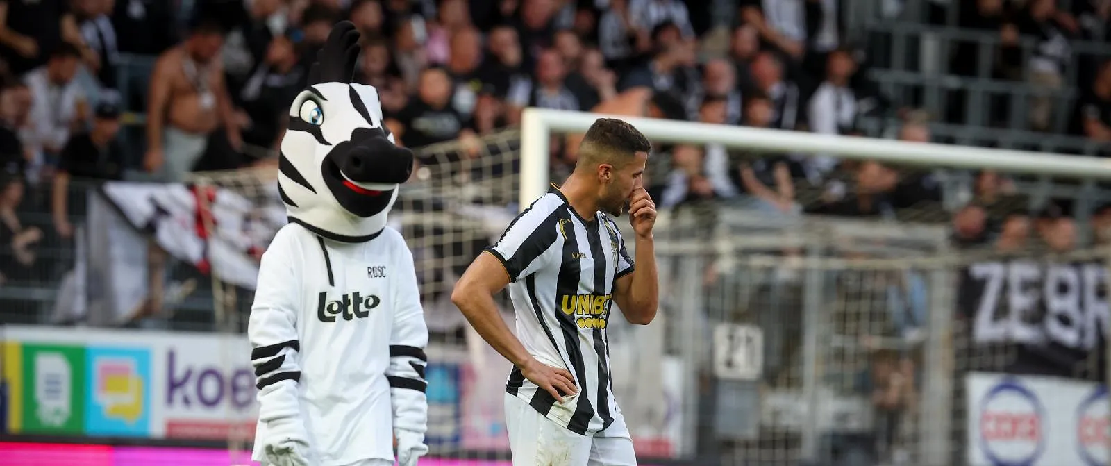 Charleroi battu.