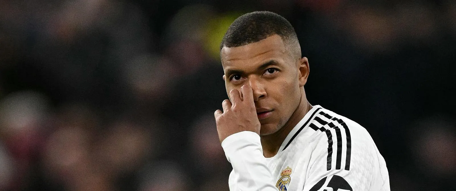Mbappé dans le dur.