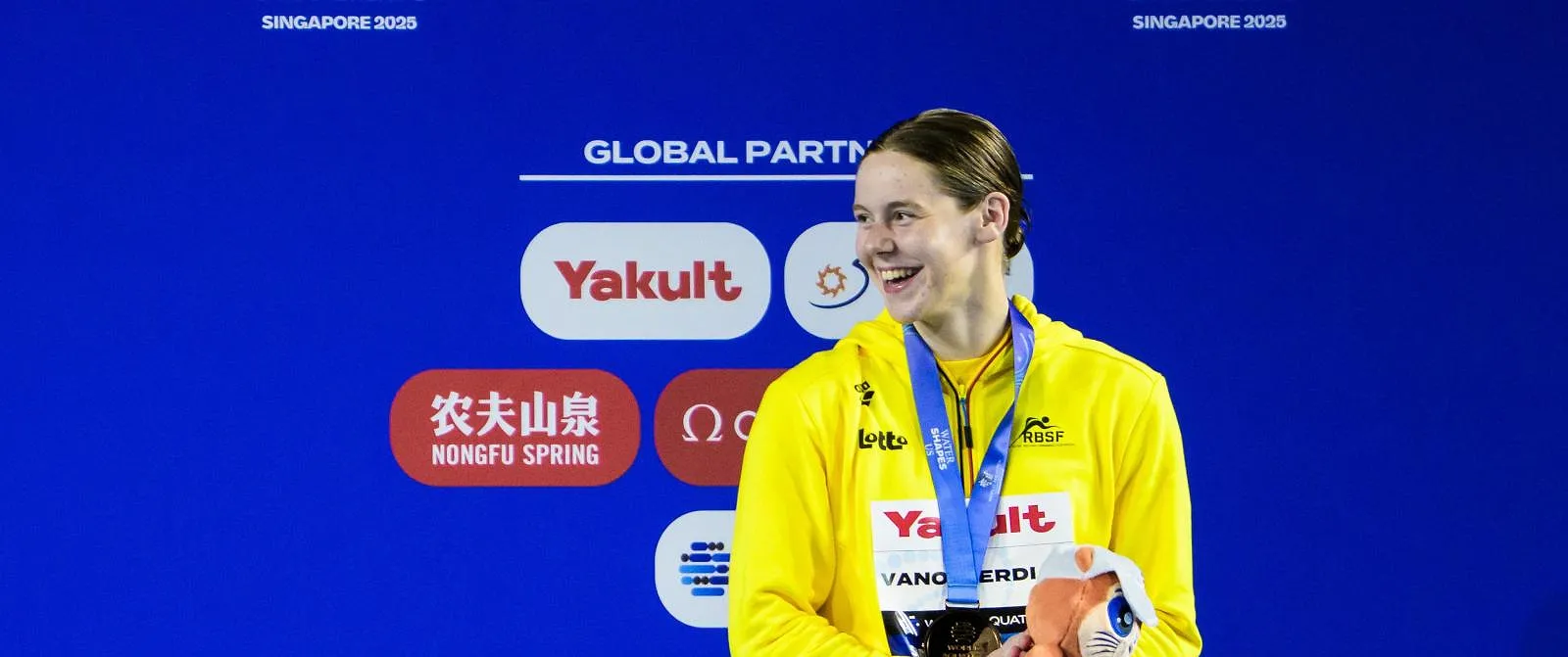 Roos Vanotterdijk se pare de bronze sur le 50m papillon et s’offre un doublé historique - Belga