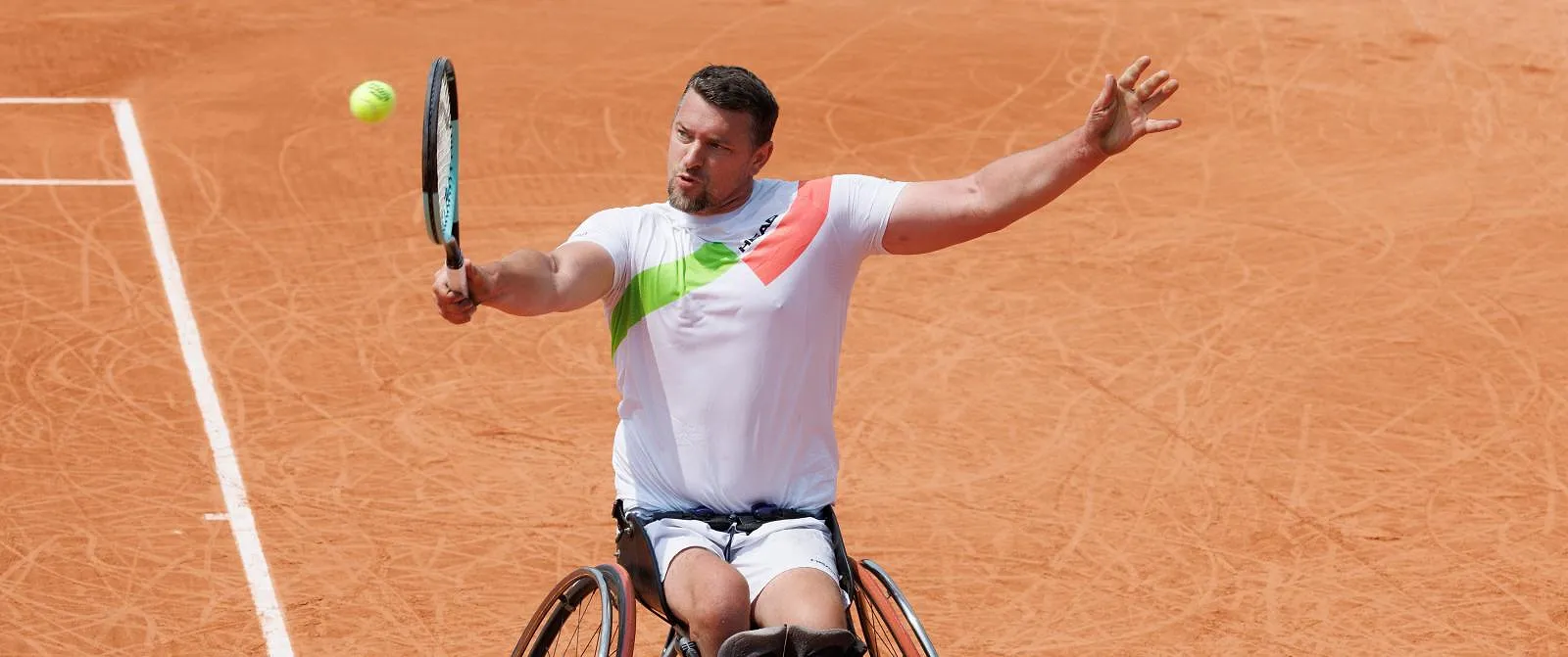 Clap de fin pour Joachim Gérard qui a joué son dernier match en simple - Belga