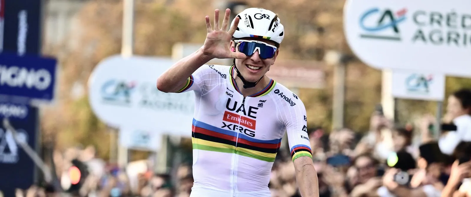 Et de 5! Tadej Pogacar s’impose sur le Tour de Lombardie et égale Fausto Coppi, Evenepoel 2e - Belga