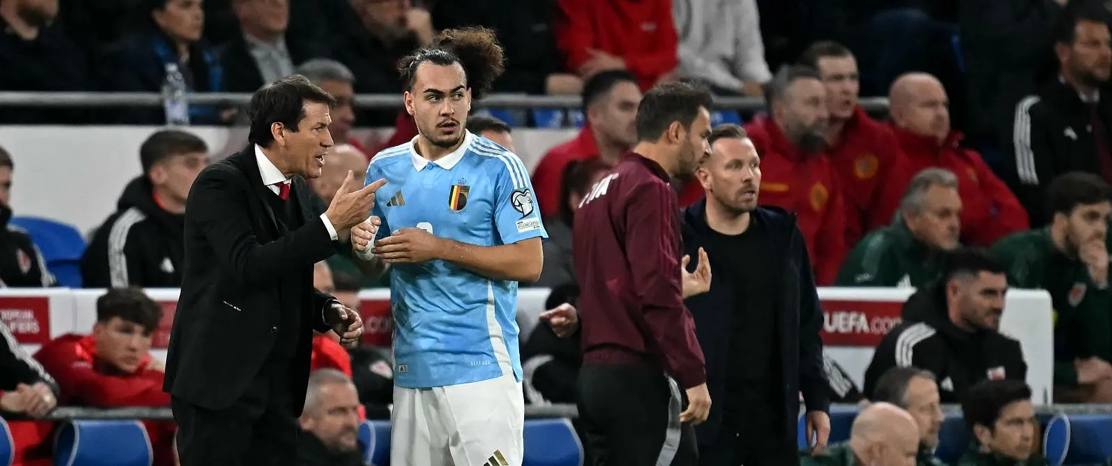 « Terminer le travail en novembre » : la réaction de Rudi Garcia après la victoire des Diables au pays de Galles - Belga