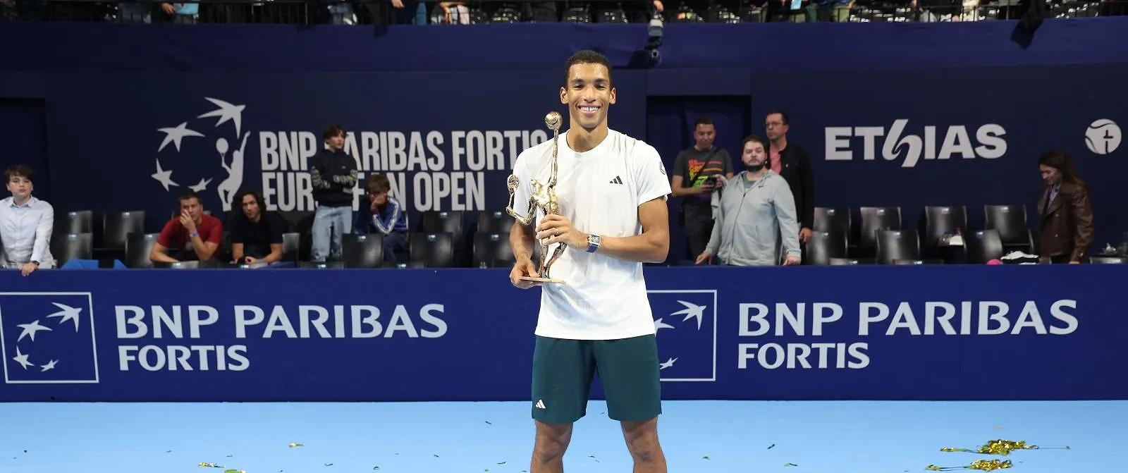 European Open : Felix Auger-Aliassime se défait de Jiri Lehecka et triomphe pour la deuxième fois - Belga