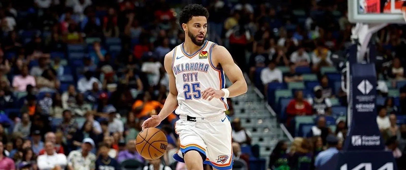 NBA : Ajay Mitchell inscrit 17 points lors de l’impressionnante victoire d’OKC contre Golden State - Belga