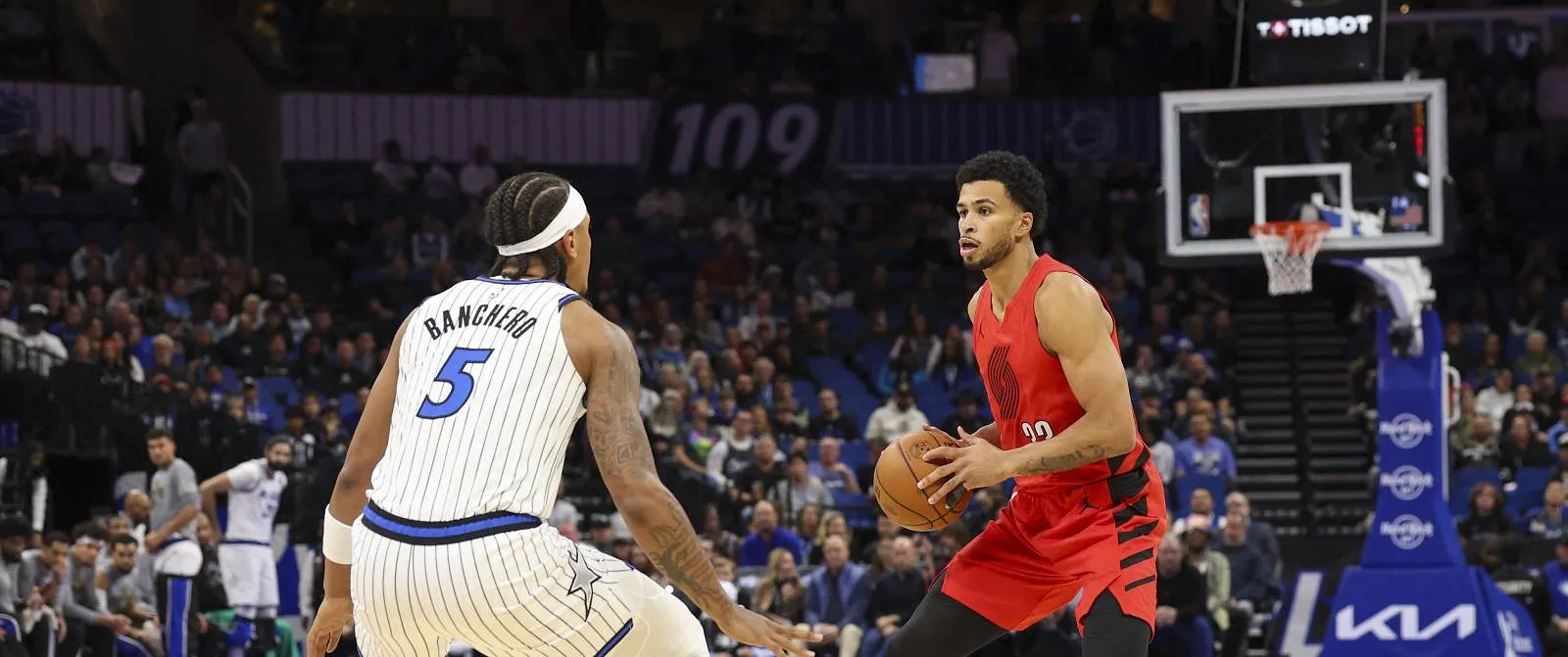 Toumani Camara et Portland terrassés sur le buzzer à Orlando - Belga