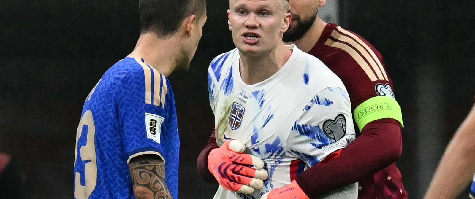 Haaland revient sur son clash avec Mancini : « A 1-1, il a commencé à me toucher les fesses » - Tom Oliver