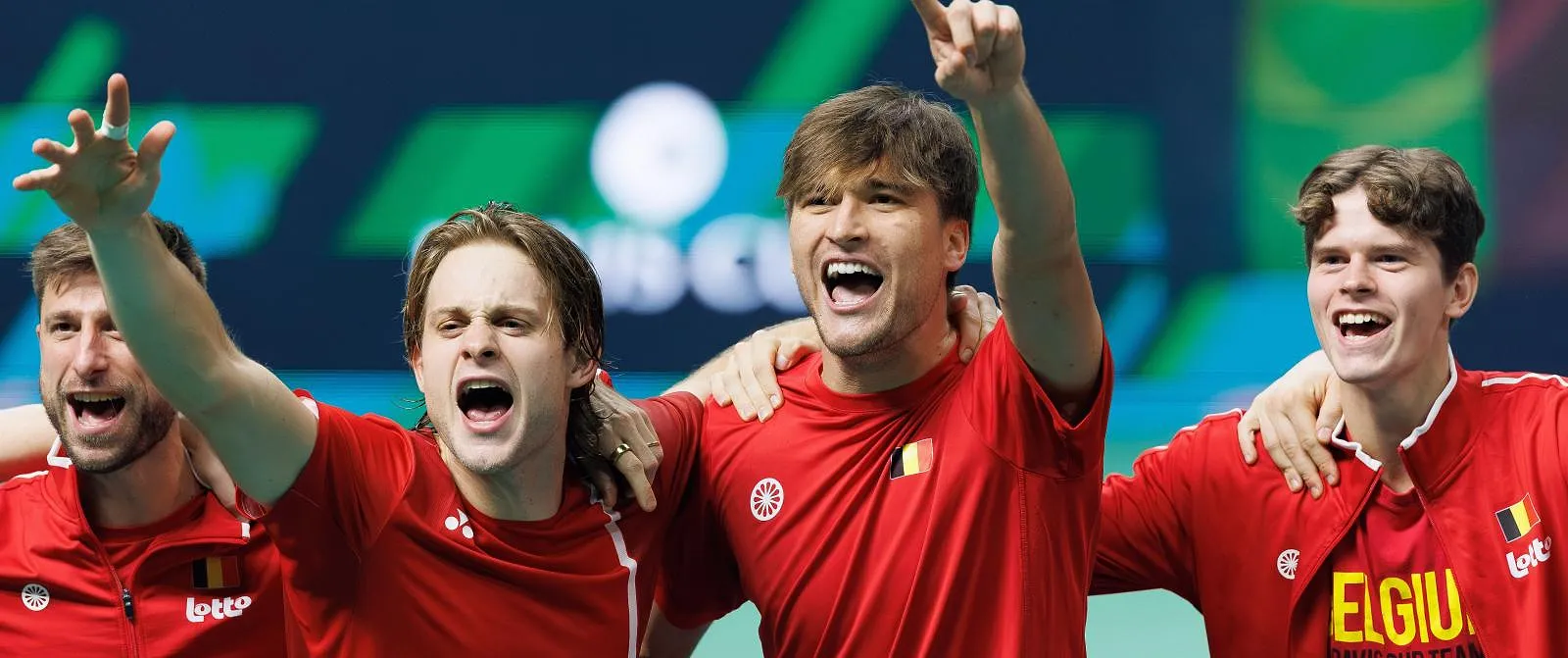 La Belgique aura fort à faire contre l’Italie en demi-finale de la Coupe Davis ! - Belga