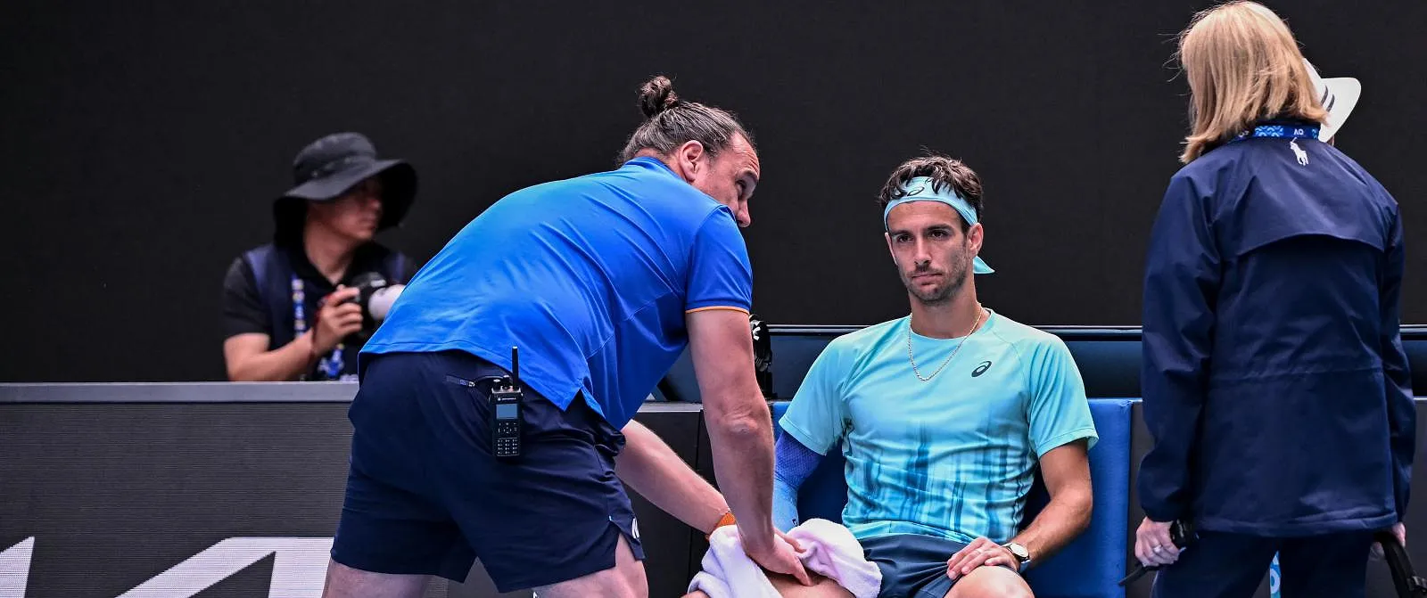 Open d’Australie : mené au score, Djokovic passe en demi-finale sur un abandon de Musetti - Belga