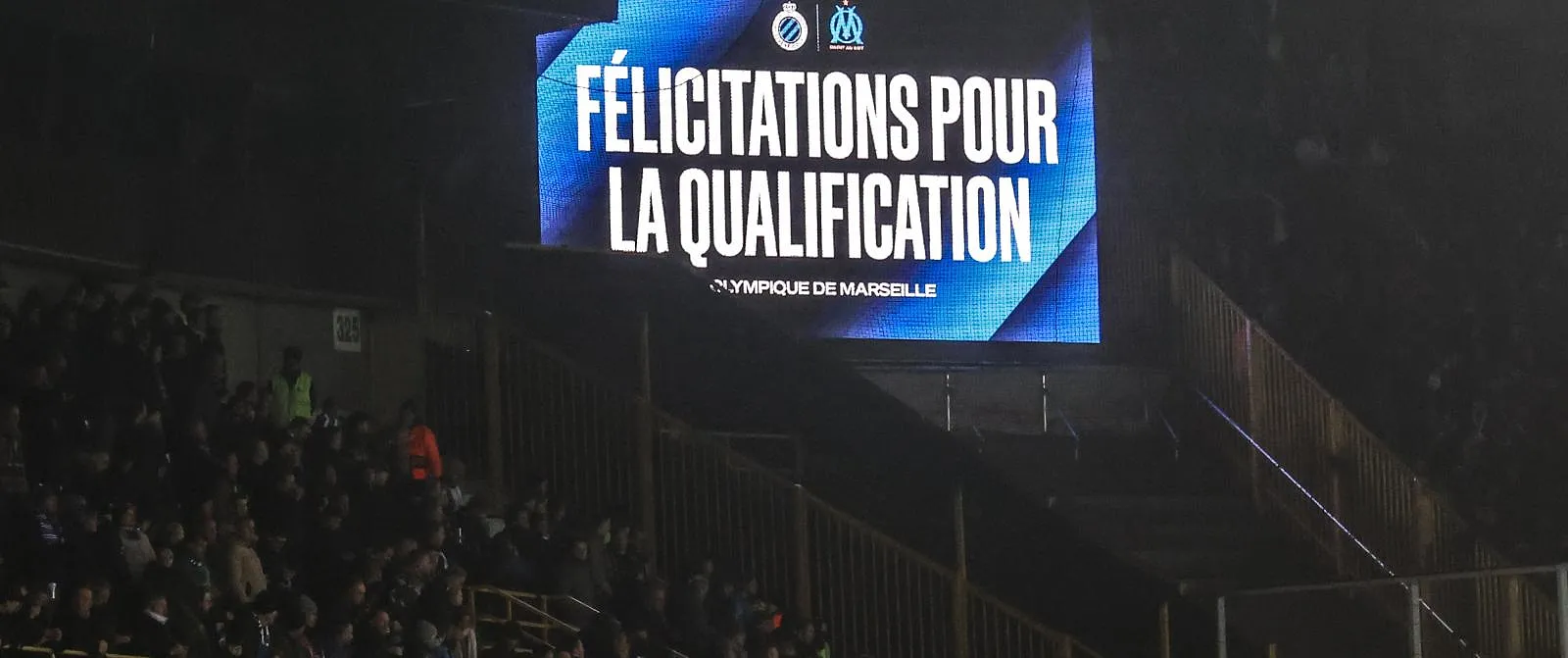 « Félicitations pour la qualification, Olympique de Marseille » : quand Bruges félicite ses adversaires, un peu trop tôt ! - Guillaume Jans