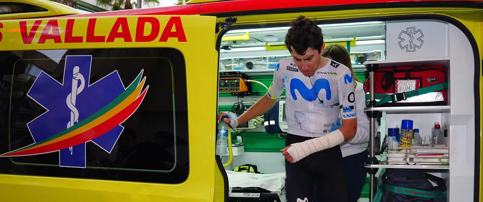 Cian Uijtdebroeks a chuté à Valence : les premiers retours ne sont pas très bons - Samuel Guadi