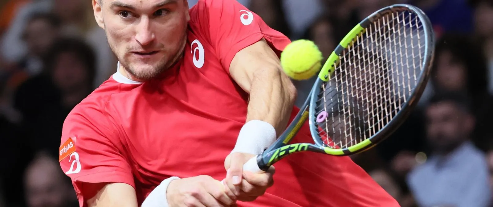 ATP Genève : Raphael Collignon se fait sortir par Casper Ruud en huitième de finale - Belga
