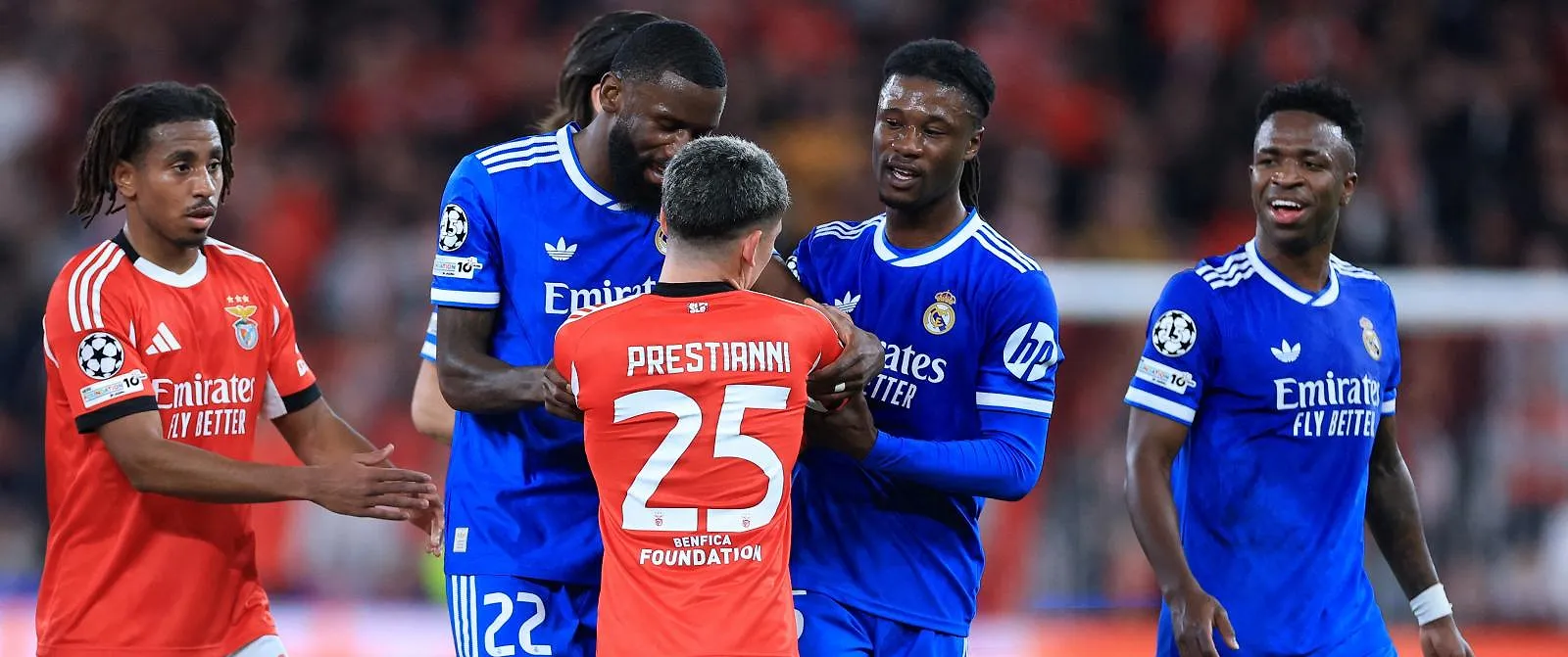 « Prestianni l’a traité de singe » : Courtois vole au secours de Vinicius, Benfica défend son joueur ! - Tom Oliver