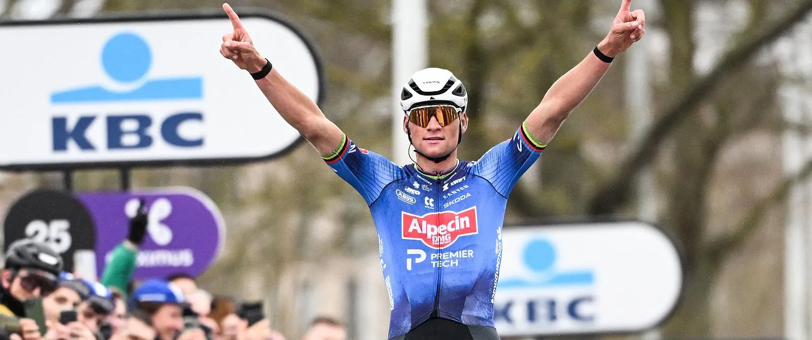 Mathieu Van der Poel brille et remporte le Circuit Het Nieuwsblad ! - Belga