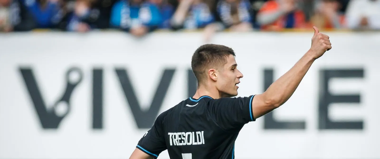 Un doublé de Tresoldi permet au Club de Bruges d’arracher un point face à Anderlecht - Club's Nicolo Tresoldi celebrates after scoring during a soccer match between Club Brugge and RSC Anderlecht, Sunday 08 March 2026 in Brugge, on day 28 (out of 30) of the 2025-2026 'Jupiler Pro League' first division of the Belgian championship. BELGA PHOTO KURT DESPLENTER - Belga