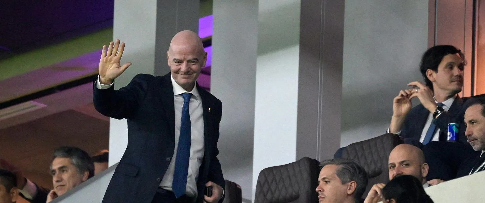 «L’Iran sera à la Coupe du monde» : Gianni Infantino était dans les tribunes pour le match amical iranien - Belga